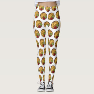 Leggings Ilustracion personalizado Nachos