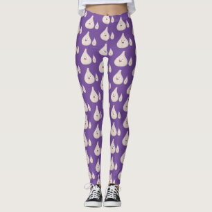 Leggings Ilustracion vegetal de personalizado de ajo dulce