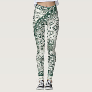 Leggings Ilustracion Vintage Flammarion del Universo
