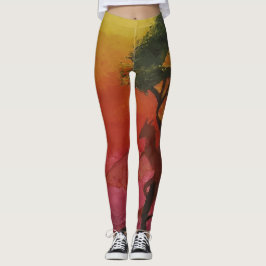Leggings Imagen de mi obra Fantasía y realidad
