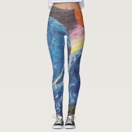Leggings Imagen de mi obra Horizonte