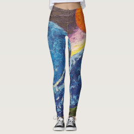 Leggings Imagen de mi obra Horizonte