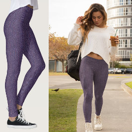 Leggings Imagen de textura de tuyas azules