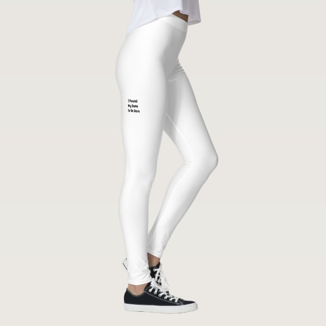 Leggings impecables de alta calidad: comodidad abs (Derecha)