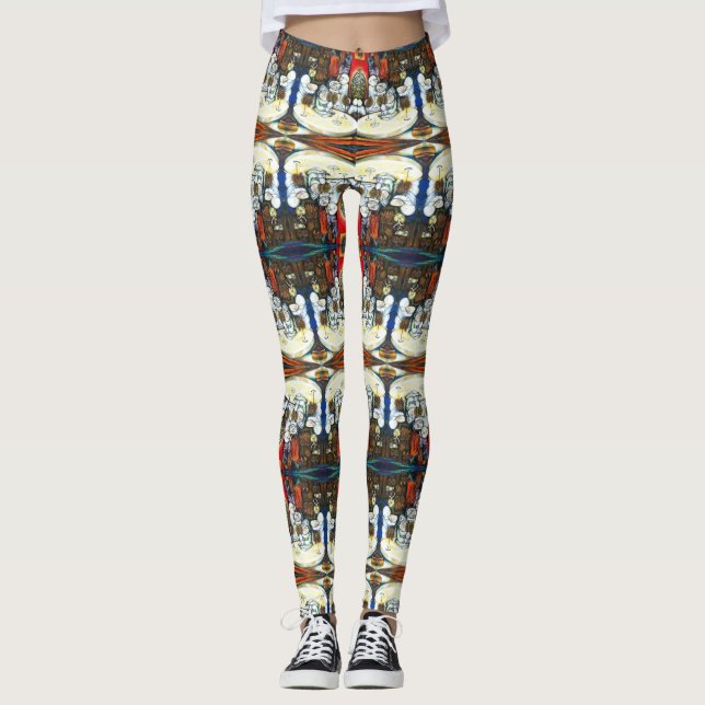 Leggings Impermeable por el desafío (Anverso)