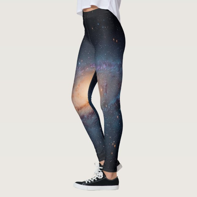 Leggings impresas con galaxias (Izquierda)