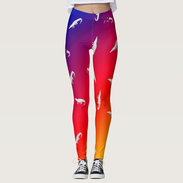 Leggings Impresas de Cocodrilo (Anverso)