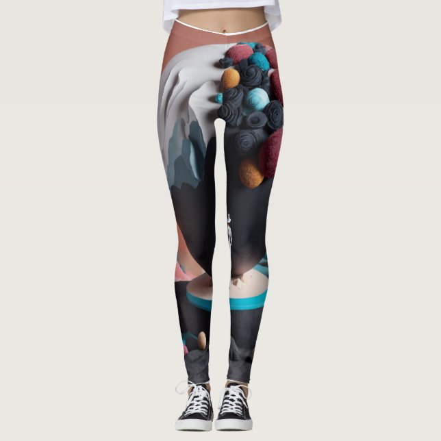 Leggings Impresión 3D dulce (Anverso)