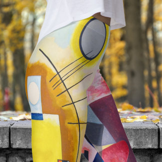 Leggings Impresión abstracta colorida