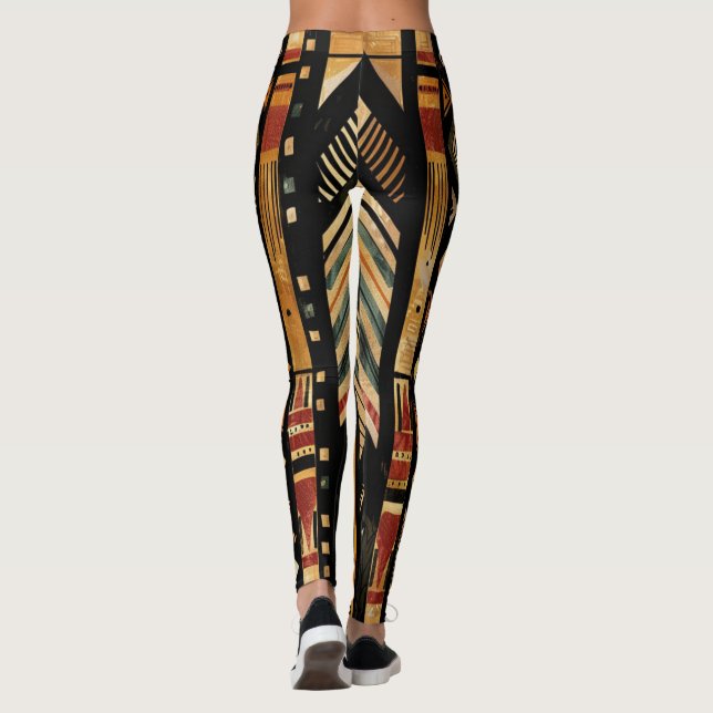 Leggings Impresión africana (Reverso)
