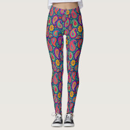 Leggings Impresión bohemiana paisley
