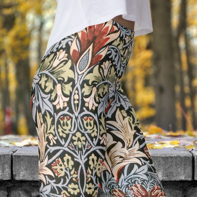 Leggings Impresión clásica William Morris Snakeshead (William Morris Snakeshead )
