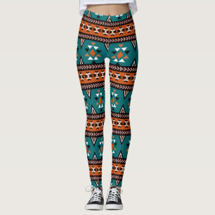 Leggings Impresión cuta azteca