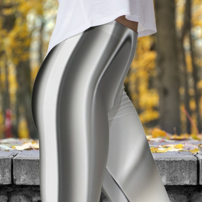 Leggings Impresión de acero de fundición suave (Molten Steel)