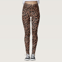 Impresión de animales de leopardo de Moda de monog