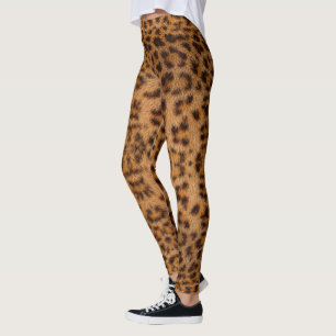 Leggings Impresión de animales en el patrón exótico de piel