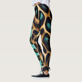 Leggings Impresión de animales LEOPARD - Piernas