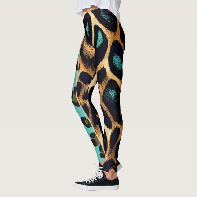 Leggings Impresión de animales LEOPARD - Piernas (Izquierda)