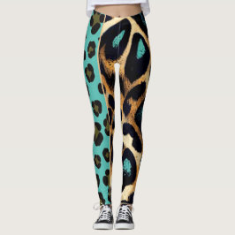 Leggings Impresión de animales LEOPARD - Piernas