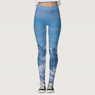 Leggings Impresión de arte de la naturaleza en invierno