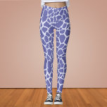 Leggings Impresión de guijarros de perwinkle<br><div class="desc">Impresión de guijarros de perwinkle</div>