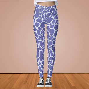 Leggings Impresión de guijarros de perwinkle