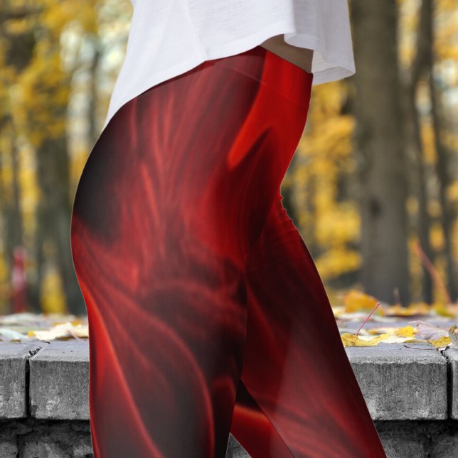 Leggings Impresión de Lava Sleek Molten (Molten Lava )