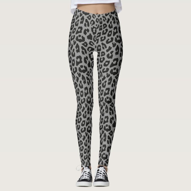 Leggings Impresión de leopardo (Anverso)