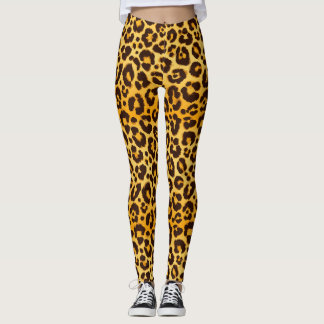 Leggings Impresión de leopardo