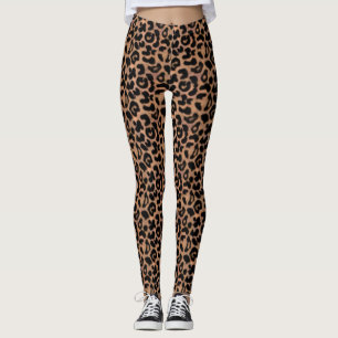 Leggings Impresión de leopardo