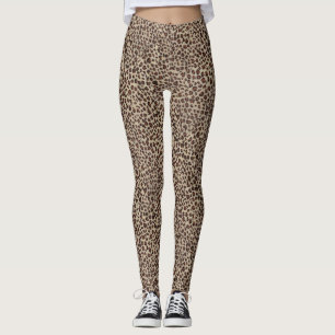 Leggings Impresión de leopardo