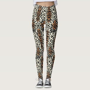 Leggings Impresión de leopardo
