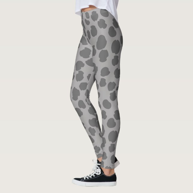 Leggings Impresión de leopardo de alta cintura sin foco, ca (Izquierda)
