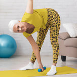 Leggings Impresión de leopardo de lujo<br><div class="desc">El lujoso leopard print Leggings es una opción atrevida y de moda con un fondo verde vivo y un intrincado patrón de impresión de leopardo. La combinación única del llamativo color natural leopardo y la exótica huella de leopardo crea una fascinante fusión de estética moderna y animalista. Estas leggings son...</div>