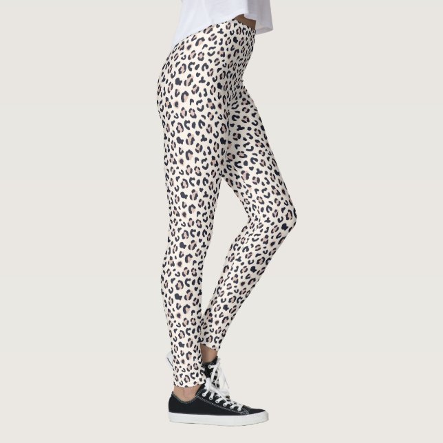 Leggings Impresión de leopardo rosa (Derecha)