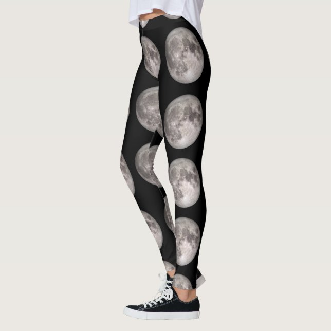 Leggings Impresión de luna llena (Izquierda)
