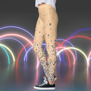 Leggings Impresión de paginación con pecas
