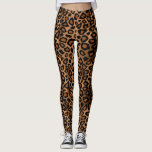 Leggings Impresión de piel de leopardo marrón<br><div class="desc">Leopardo marrón Trama de animales Impresión. ⭐ 99% de mis diseños en mi tienda están hechos en capas. Esto le facilita cambiar el tamaño y mover los gráficos y el texto para que se ajuste perfectamente a cada producto. ⭐ (Asegúrese de cambiar el tamaño o mover gráficos si es necesario...</div>