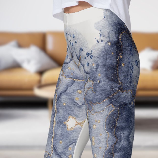 Leggings Impresión de puente de Moody (Brimstone)