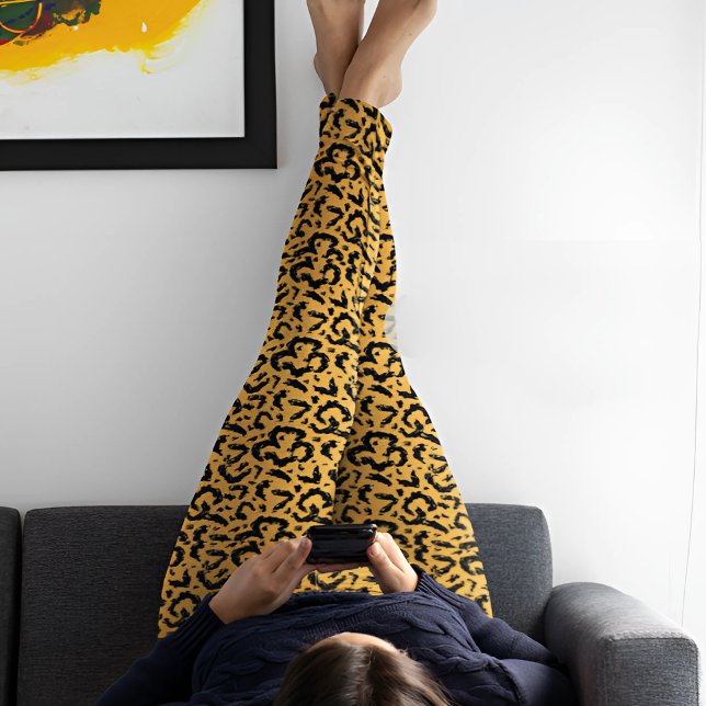 Leggings Impresión de Safari de Leopardo Exótico (Subido por el creador)