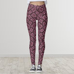 Leggings Impresión de serpientes rosadas<br><div class="desc">Impresión de serpientes rosadas</div>