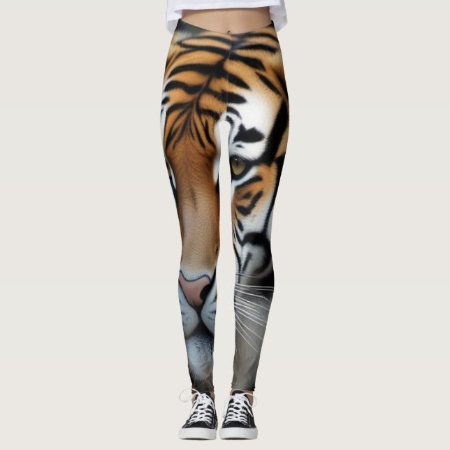 Leggings Impresión de tigres de 13025 (Anverso)