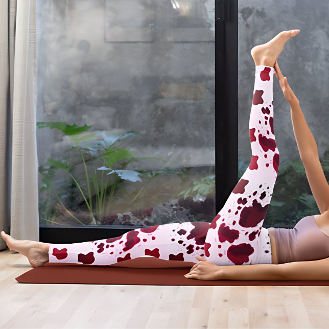 Leggings Impresión de vaca marrón (Subido por el creador)
