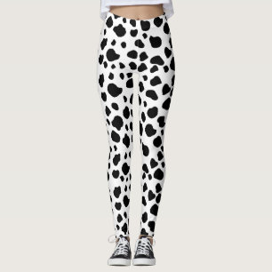 Leggings Impresión de vaca, Patrón De Vaca, Cuadros De Vaca