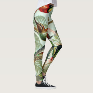 Leggings Impresión del arte de Ernst Haeckel: Trochilidae