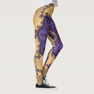 Leggings Impresión del arte del fractal de Mandelbrot