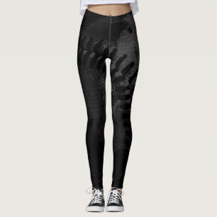 Leggings Impresión del béisbol