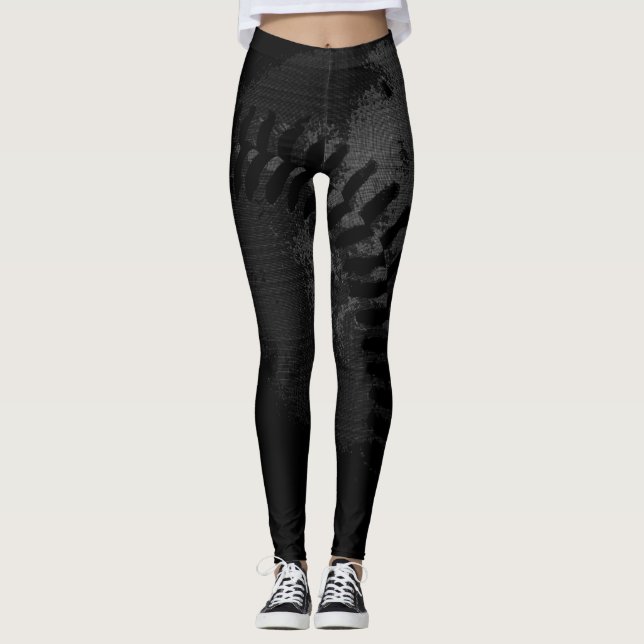 Leggings Impresión del béisbol (Anverso)