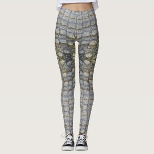 Leggings Impresión del cocodrilo