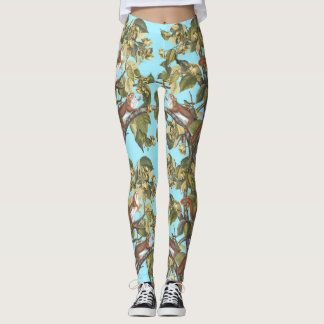 Leggings Impresión del modelo de la ardilla del estampado